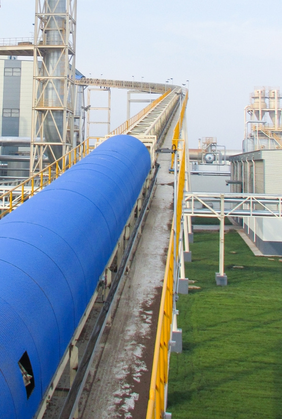 PIPE BELT CONVEYER