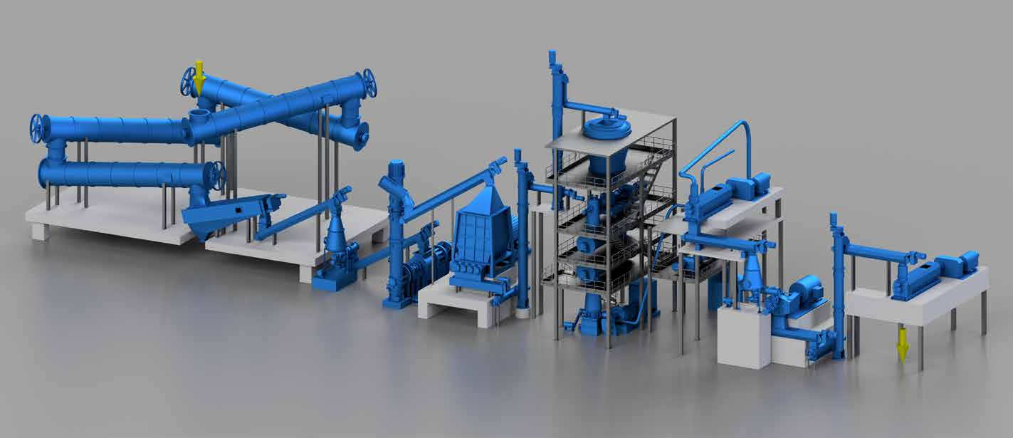 HIGH YIELD PULPING SYSTEM