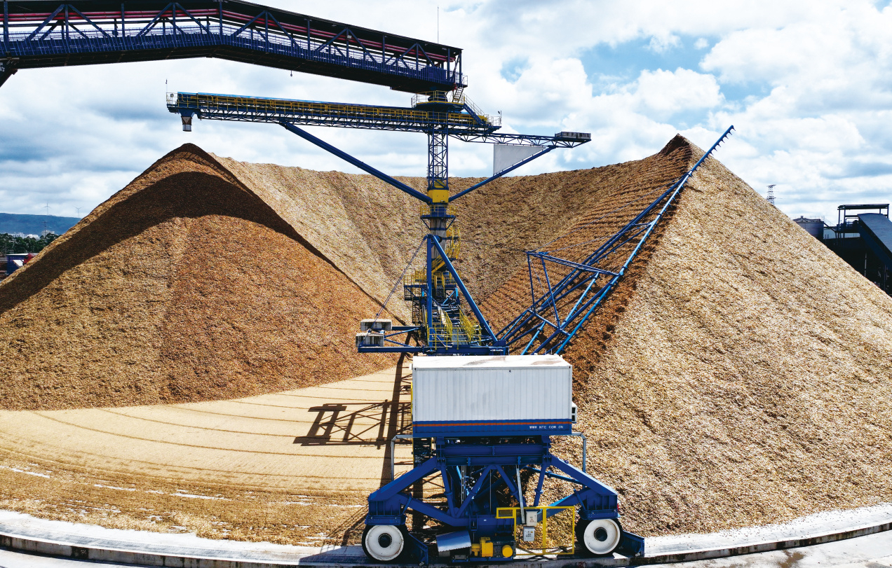 Chip Storage And Reclaiming System