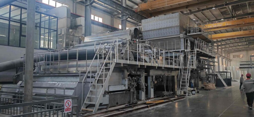 Crescent Former Tissue Paper Machine (2)