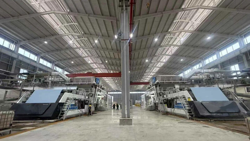 Toilet paper machine