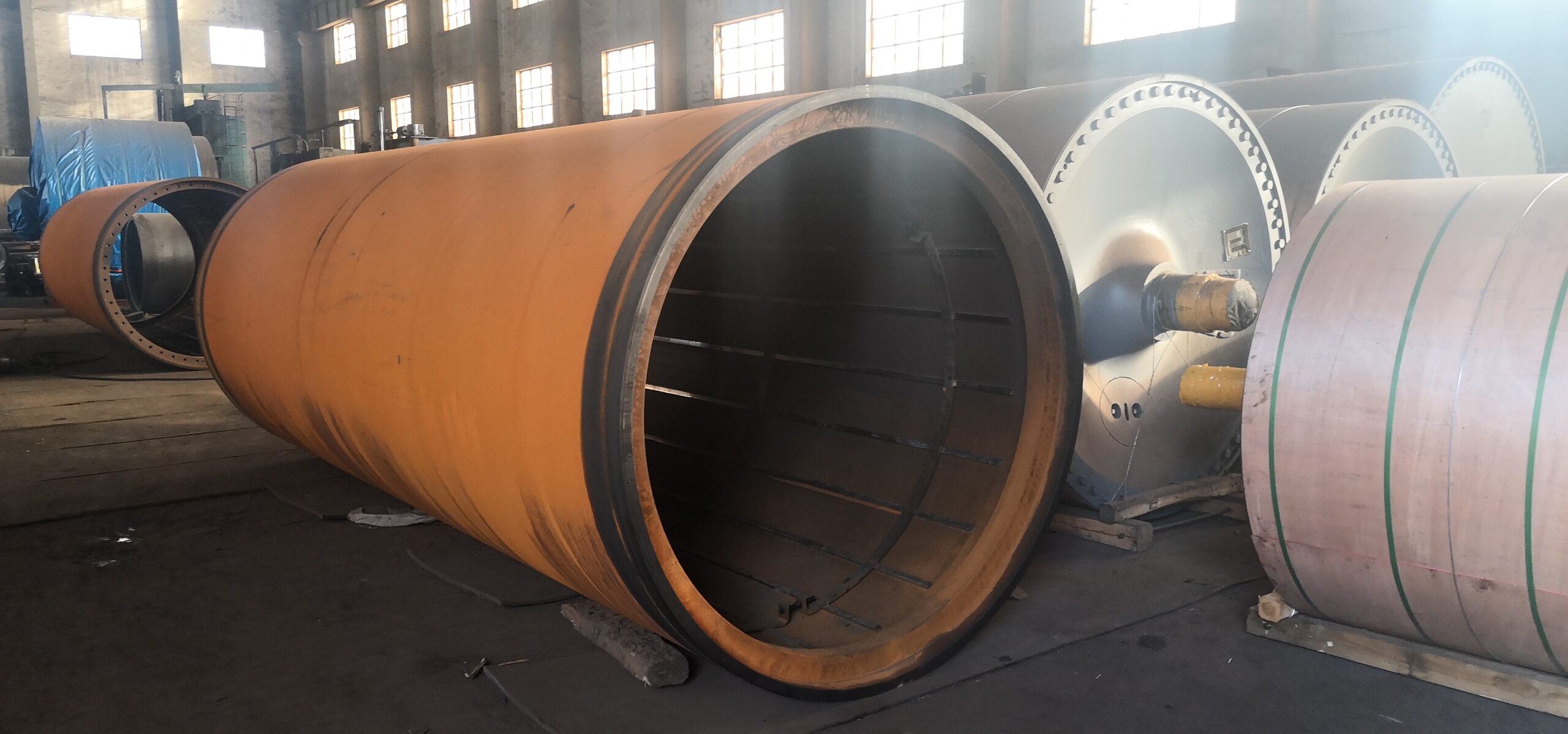 Cast iron drying cylinder